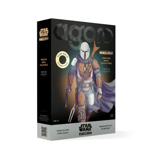 Agoro The Mandalorian 2026 5g Precious Metal Collectible Sealed Blind Box (S13A)