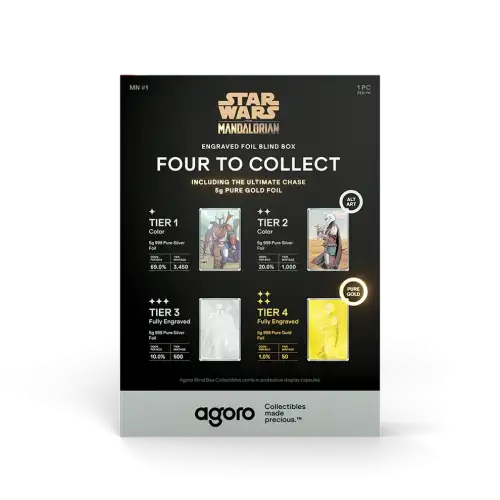 Agoro The Mandalorian 2026 5g Precious Metal Collectible Sealed Blind Box (S13A) (2)
