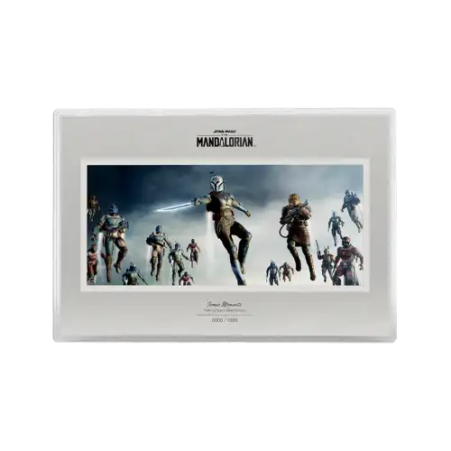 Agoro The Mandalorian Taking Back Mandalore 2026 1oz S$2 Silver Foil (S13A) (3)