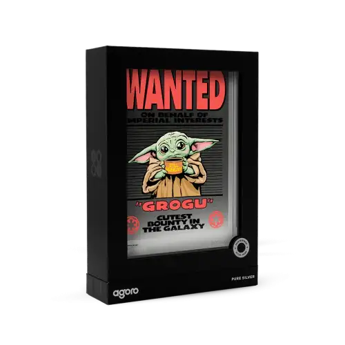 Agoro The Mandalorian Wanted: Grogu 2026 5g S$1 Silver Foil (S13A)
