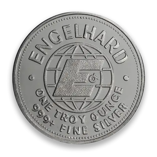 Any Year 1oz Engelhard Silver Prospector Round (3)