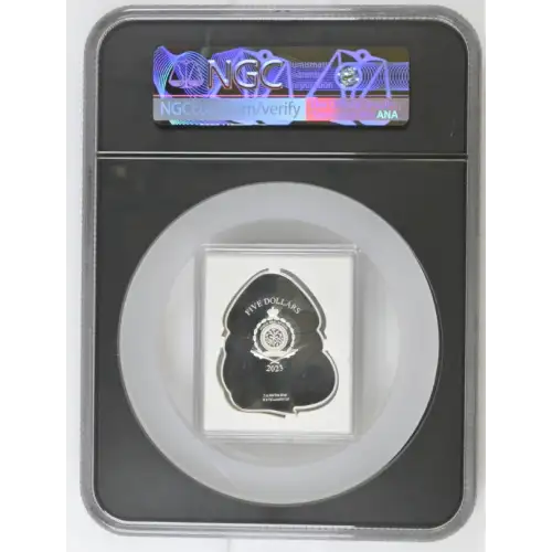 Chibi Star Wars Series 2023 2oz Niue S$5 Jabba the Hutt PF70 Ultra Cameo (OB-63) (3)