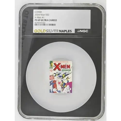 COMIX 2024 1oz Niue S$2 X-Men #1 PF69 (D-2)