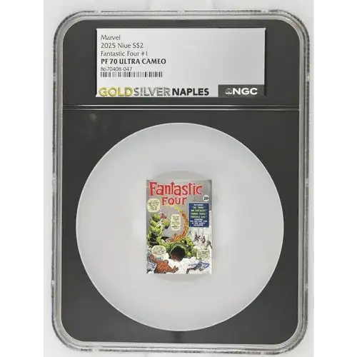 COMIX 2025 1oz Niue S$2 Fantastic 4 #1 PF70 (D-2)