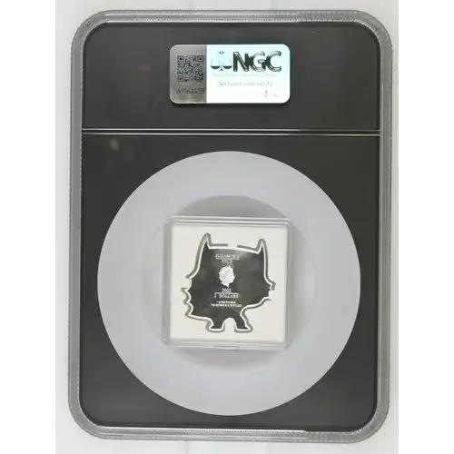 DC Comics 2022 1oz Niue S$2 Batman Classic PF70 (OB-207) (2)