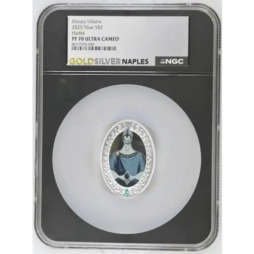 Disney Villains 2025 Niue S$2 Hades PF70 (OB-155)
