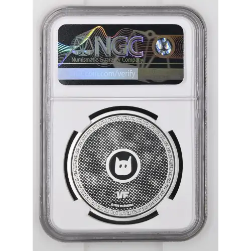 Fearless Fairy Classic Art Style Silvered Medal - (3)