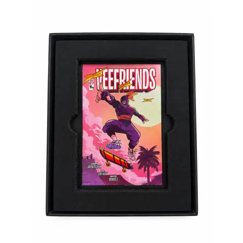 Fearless Fairy Classic Art Style Silvered Medal -