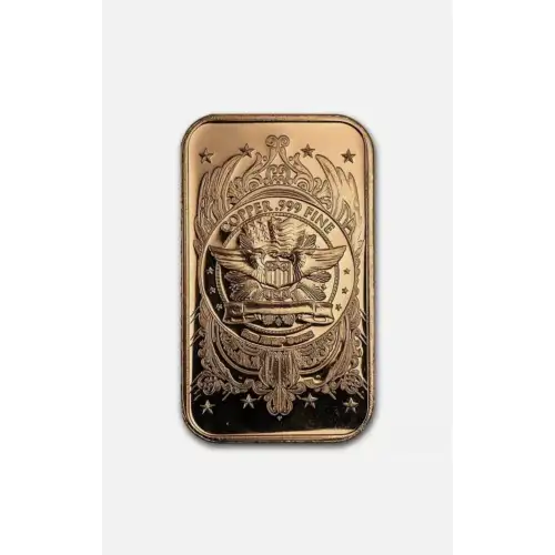 Lot of 100x 1 oz Copper Bar Morgan Dollar (4)