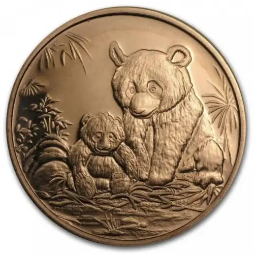 Lot of 100x 1 oz Copper Panda with 2012 Reverse (4)
