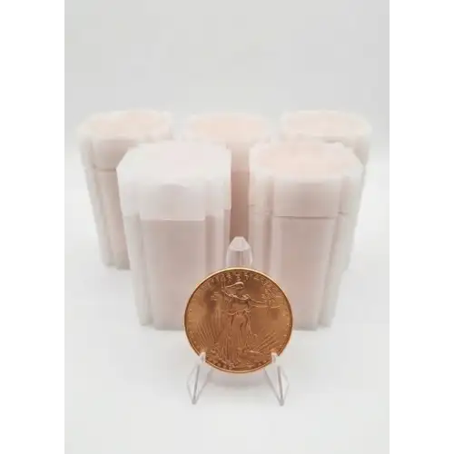 Lot of 100x 1 oz St. Gaudens (Front Walking Liberty) (2)