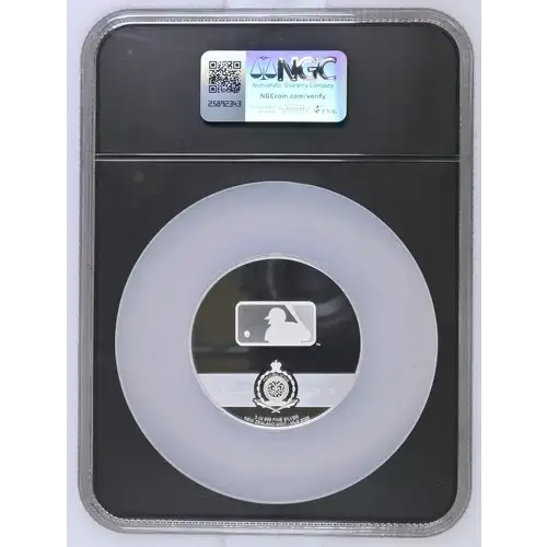 Major League Baseball 2025 3oz Niue S$5 Houston Astros PF70 (D-3)  (2)