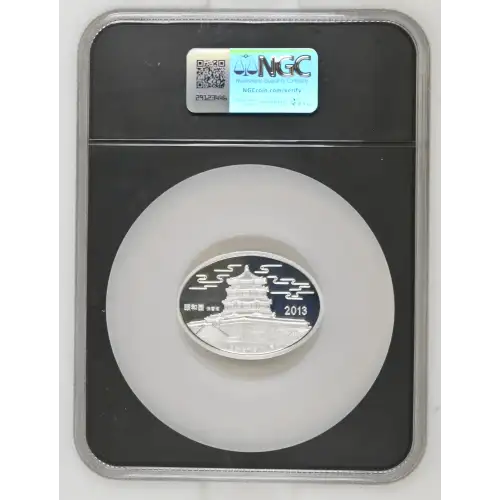 Mint Medal 2013 1oz China Silver Lunar Series Snake Colorized PF69 UC (D-3) (2)
