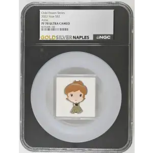 2022 Niue S$2 Chibi Anna PF70 (OB-75)