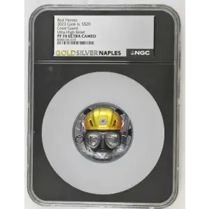 2023 3oz Cook Is. S$20 Coast Guard ULTRA HIGH RELIEF PF70 (D-3)