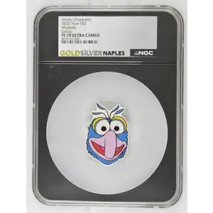 2025 Niue S$2 Disney Muppets Gonzo PF70 (OB-31)