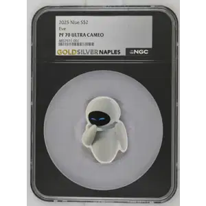 2025 1.5oz Eve Silver Coin - Niue $2 - NGC PF-70 (D-3) (2)