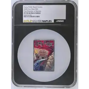2025 2oz Niue The Chamber of Secrets S$3 PF 70 ULTRA CAMEO