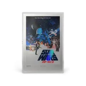 2026 Star Wars - 20g A New Hope Japanese Movie Poster Silver Foil - (D-2)