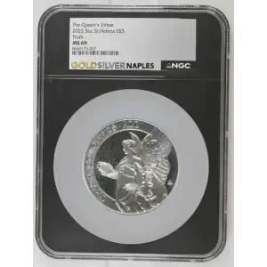2022 5oz St.Helena Truth S5PND MS 69