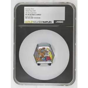 2024 Niue S$2 Scooby-DOO All You Can Eat PF70 (OB-14)