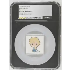 2022 Niue S$2 Chibi Elsa PF70 (OB-47)