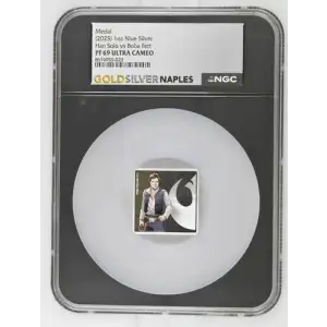 2025 1oz Niue Star Wars Han Solo vs Boba Fett PF69 (OB-74)