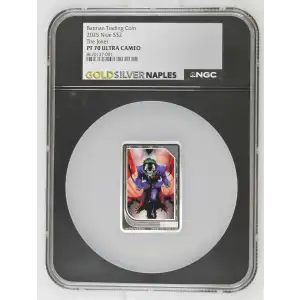 Batman Trading Coin 2025 1oz Niue S$2 The Joker PF70 (OB-51)