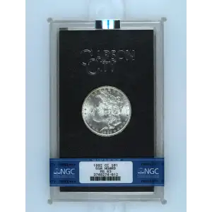 1882(CC) - 0.77oz Morgan Silver Dollar - GSA Hoard MS63 (D-8)