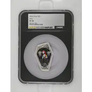 2026 - 1oz The Nightmare Before Christmas Sally Silver - Niue $2 - NGC PF-70 (D-3) 72