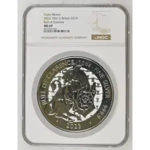 2023 10oz Bull of Clarence Tudor Beasts (2)