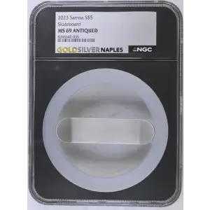 2023 Samoa S$5 Skateboard MS69 Antiqued (OB-132)