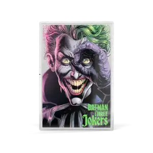 2026 Batman Three Jokers - #3 The Comedian - Agoro 1oz Silver Foil (S-22B)