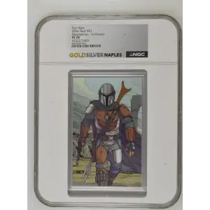 2026 Star Wars - 5g Mandalorian Colorized Silver Foil - Niue S$1 - NGC PF70 (D-3)