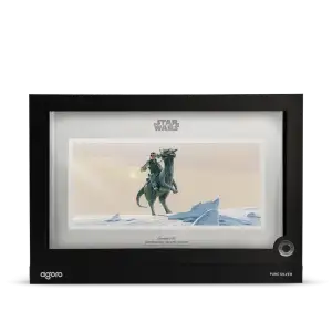 2026 Star Wars - Luke Skywalker Riding His Tauntaun 20g Silver Foil