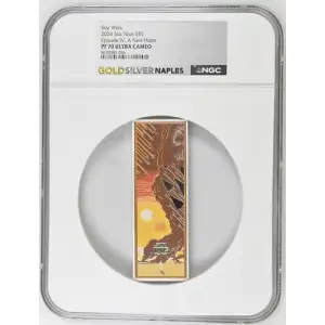 2024 3oz Niue S$5 Episode IV: A New Hope PF70 (OB-64)