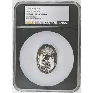 2022 Niue S$2 Auspicious Koi PF70 Ultra Cameo (OB-63)