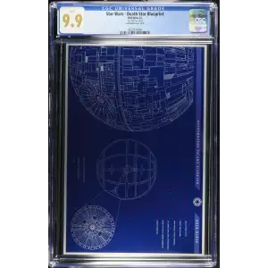 2025 1oz Niue $2 - Star Wars - Death Star Blueprint M9.9 (S-22A)