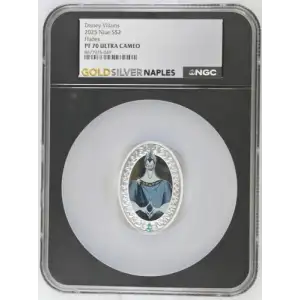 Disney Villains 2025 Niue S$2 Hades PF70 (OB-155)