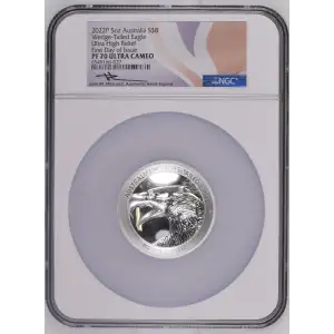 2022P 5oz Australia S$8 Wedge-Tailed Eagle Ultra High Relief FDOI PF70 UC (D-7)