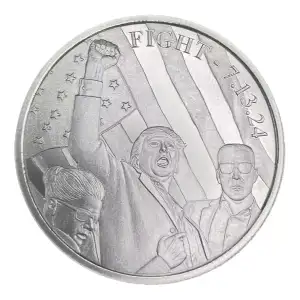 Trump “FIGHT!” 1 oz Silver Round  (3)