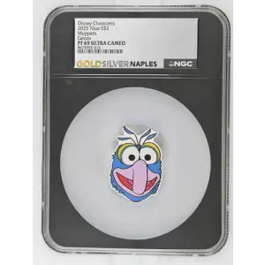 2025 Niue S$2 Disney Muppets Gonzo PF69 (OB-74)