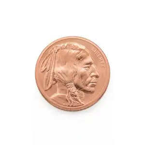 5 oz Copper Round Buffalo DG