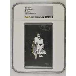 2026 DC - 0.5oz Batman Standing Silver Coin - Niue S$1 - NGC PF70 (D-3)