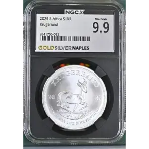 2025 S.Africa S1KR KRUGERRAND MS 9.9