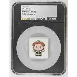 2022 1oz Niue S$2 Chibi Buddy the Elf PF70 (OB-127)