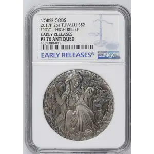 2017P 2oz FRIGG - HIGH RELIEF EARLY RELEASES NORSE GODS (2)
