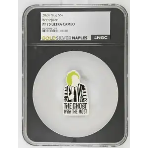 2024 1oz Niue S$2 Beetlejuice PF70 (D-2)