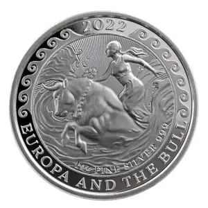 1oz Silver Goddess Europa  & Bull (SF1-B15)