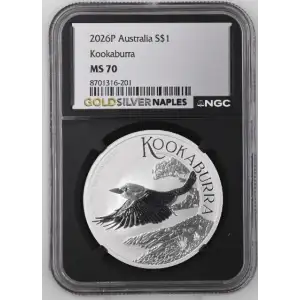 2026 P Australia S$1 KOOKABURRA MS70 (Storage 14B) (2)
